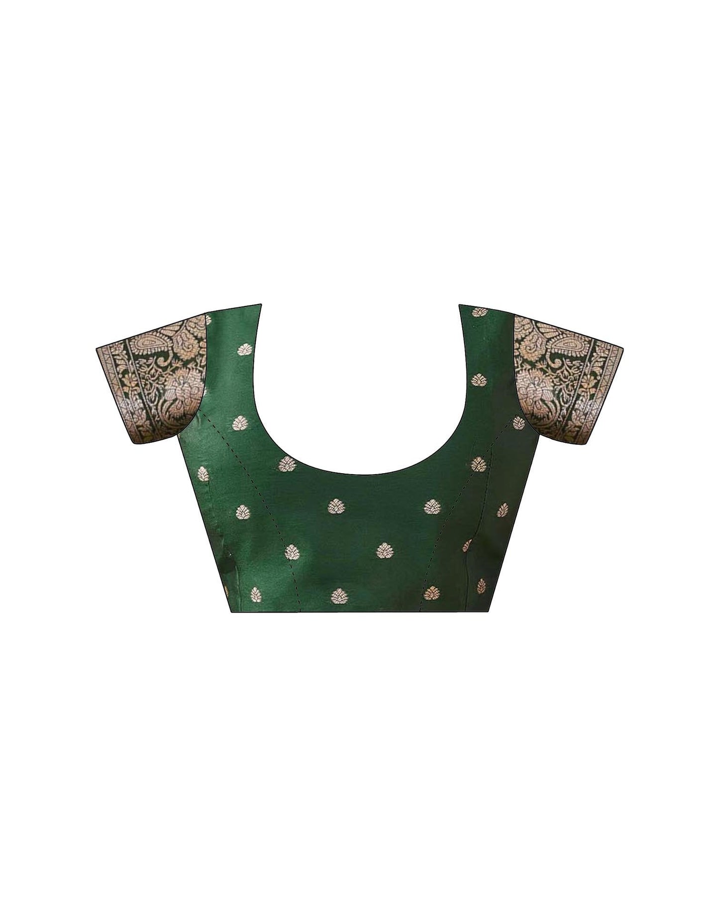 Green Silk Woven Banarasi Saree